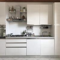 Cucina lineare bianca completa - buone condizioni