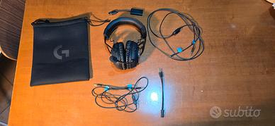 Logitech G PRO X Cuffia Gaming Cablata con cavo.