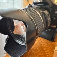 Reflex Canon 450D Kit obb + flash + battery pack
