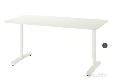 Scrivania regolabile ikea BEKANT 160x80