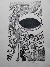 xilografie varie 70/80