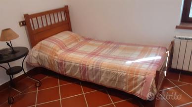 Letto singolo in legno IKEA