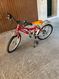 Bici MIORI XR3 da bambino bambina con portapacchi