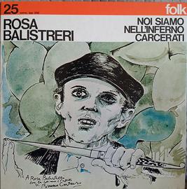 ROSA BALISTRERI DISCO VINILE FOLK ITALIANO.