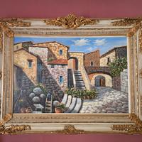 Quadro dipinto su tela