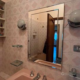 Specchio elementi bagno anni 70
