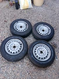 gomme invernali e cerchi fiat panda 
