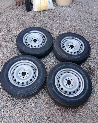gomme invernali e cerchi fiat panda 