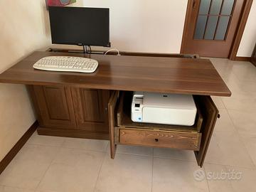 Mobile in legno massello   porta PC