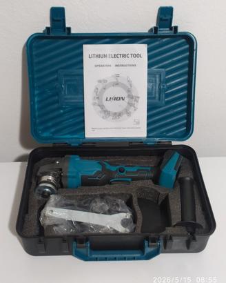 Smerigliatrice a batteria 125 mm