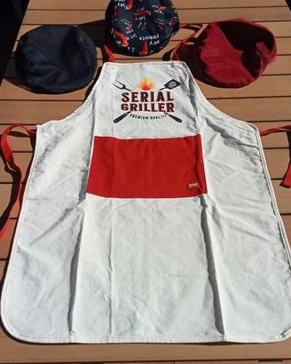 Lotto BBQ & Cucina: Grembiule Legami Serial Grille
