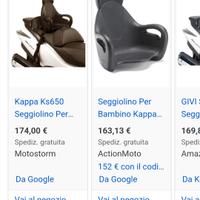 seggiolino moto