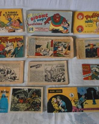 11 Fumetti in STRISCIA degli anni '50