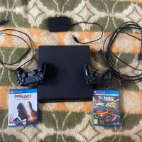 🎮 PS4 Slim 500GB + HDD Esterno 1TB + 2 Controller