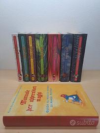 Saga completa libri Harry Potter + Manuale