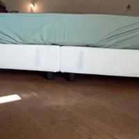 base letto flou matrimoniale con doghe 180x200.