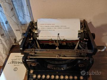 olivetti m1 pago in contanti 2500 euro 