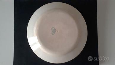 piatto dish FLORIO Palermo porcellana opaca 1900