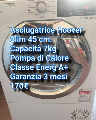 Asciugatrice Hoover Slim 45cm 