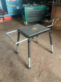 Sedile da pesca LINEAEFFE con supporto porta canna