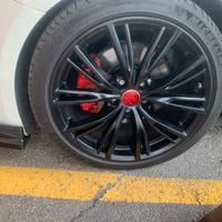 cerchi e gomme 18” con 17” alfa