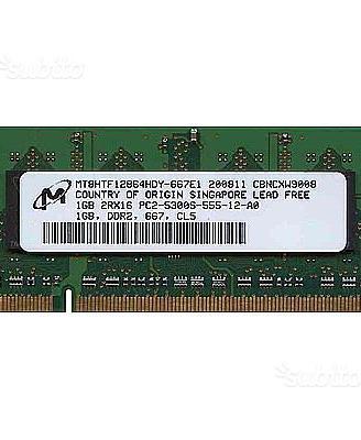 DDR2 PC667 1G sodimm