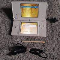 Nintendo dsi bianco con giochi 
