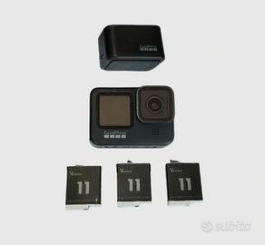 GoPro Hero 9 + Batterie e caricabatterie