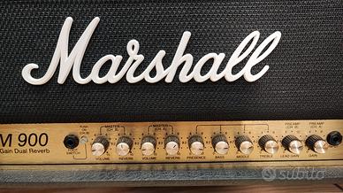 MARSHALL 90s JCM 900 Amp+Box A 4x12 Stack Amplificatore valvolare per  chitarra con cassa