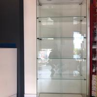 Vetrinetta da esposizione 5 ripiani