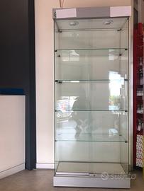 Vetrinetta da esposizione 5 ripiani