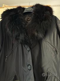 Giaccone con collo di pelliccia Elena Mirò 