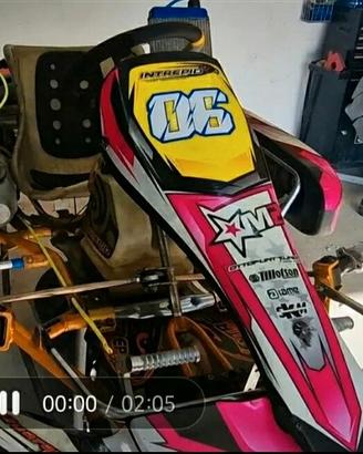 go kart 125 monomarcia motore Maranello kf2