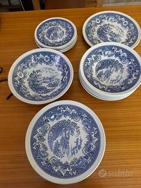 Servizio di piatti inglesi Royal Swan