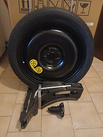Ruotino originale vw golf 8/8.5 con attrezzi