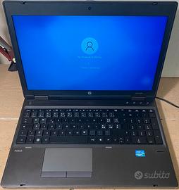 Hp ProBook 15,6 pollici ram4gb hd320gb w11pro