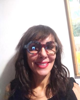 Occhiali da vista donna rotondi colorati moderni