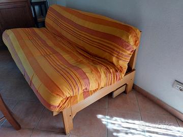 Divano letto futon matrimoniale