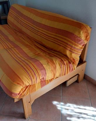 Divano letto futon matrimoniale