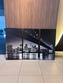 Quadri - trittico moderno new york
