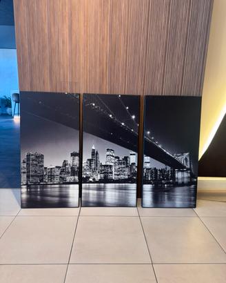 Quadri - trittico moderno new york
