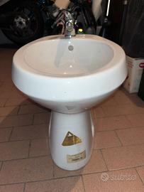 WC e bidet Dolomite Perla bianchi completi