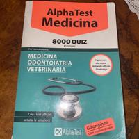 Libro alpha test medicina 8000 quiz 7edizione