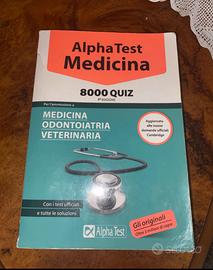 Libro alpha test medicina 8000 quiz 7edizione