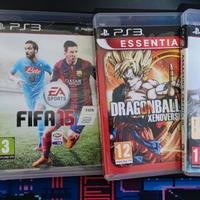 4 giochi PlayStation 3 Ps3