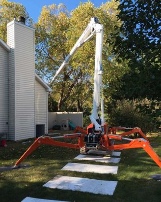 Piattaforma aerea cingolata Easy Lift RA24