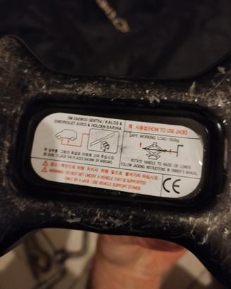 borsa per ruotino e kit cric chevrolet aveo 2006 -