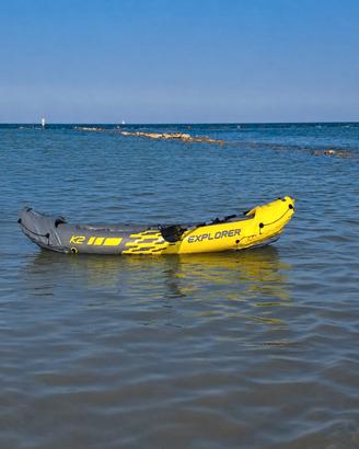 Intex. Kayak canoa  gonfiabile Explorer K2 2 posti