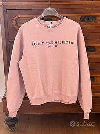 Felpa donna Tommy Hilfigher rosa