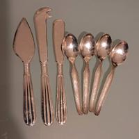 Set posate in Silver Plated
